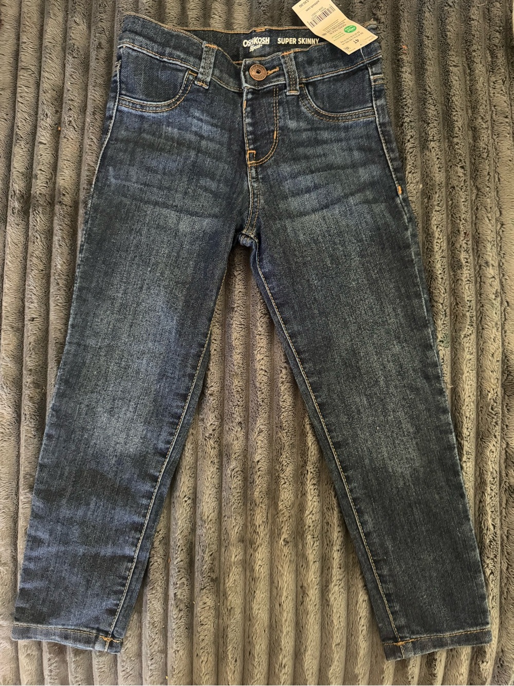 OshKosh B'gosh Kids' Dark Blue Super Skinny Jeans
